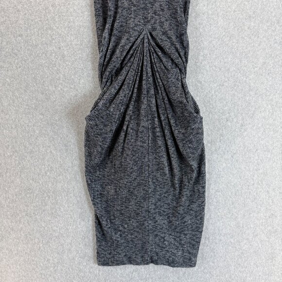 Vena Cava Womens Tank Midi Dress Blue White Ribbed V- Neck Tie Waist Size XS (?) - Picture 14 of 16